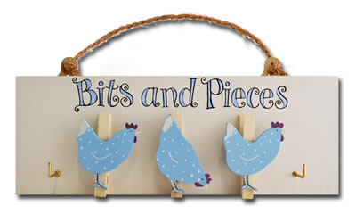 Bits and Pieces (blue hens)